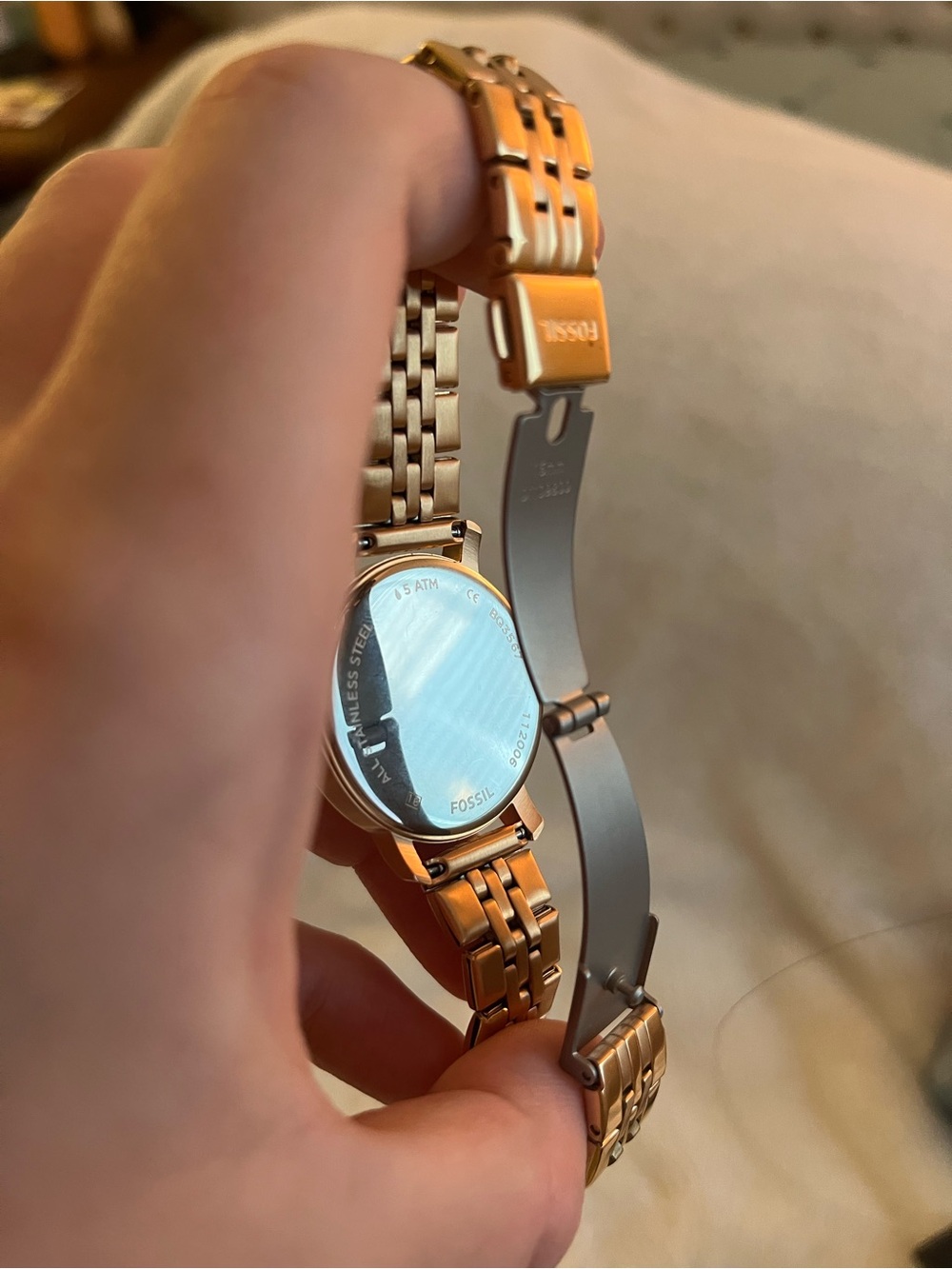 Fossil Rose Gold Watch - Picture 11 of 12
